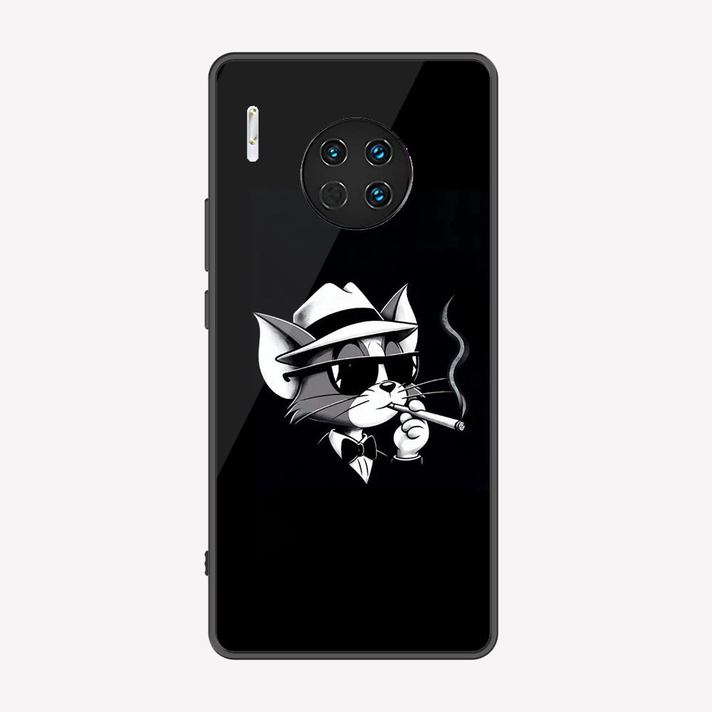 Huawei Mate 30 Cover - Charsi Tom Series - Premium Printed Metal soft Bumper shock Proof Case