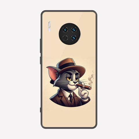 Huawei Mate 30 Cover - Charsi Tom Series - Premium Printed Metal soft Bumper shock Proof Case