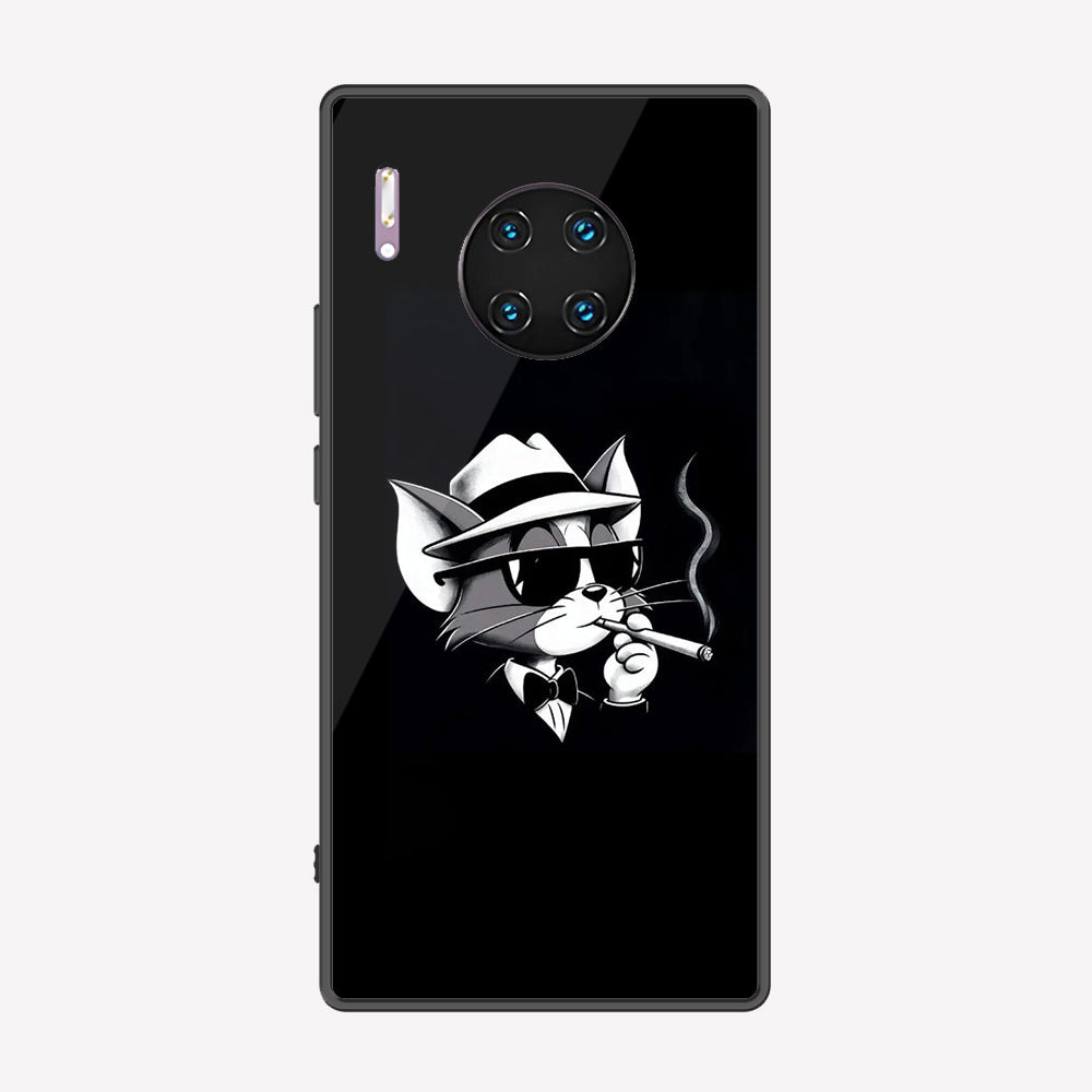Huawei Mate 30 Pro Cover - Charsi Tom Series - Premium Printed Metal soft Bumper shock Proof Case
