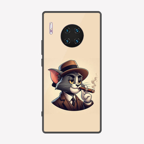 Huawei Mate 30 Pro Cover - Charsi Tom Series - Premium Printed Metal soft Bumper shock Proof Case