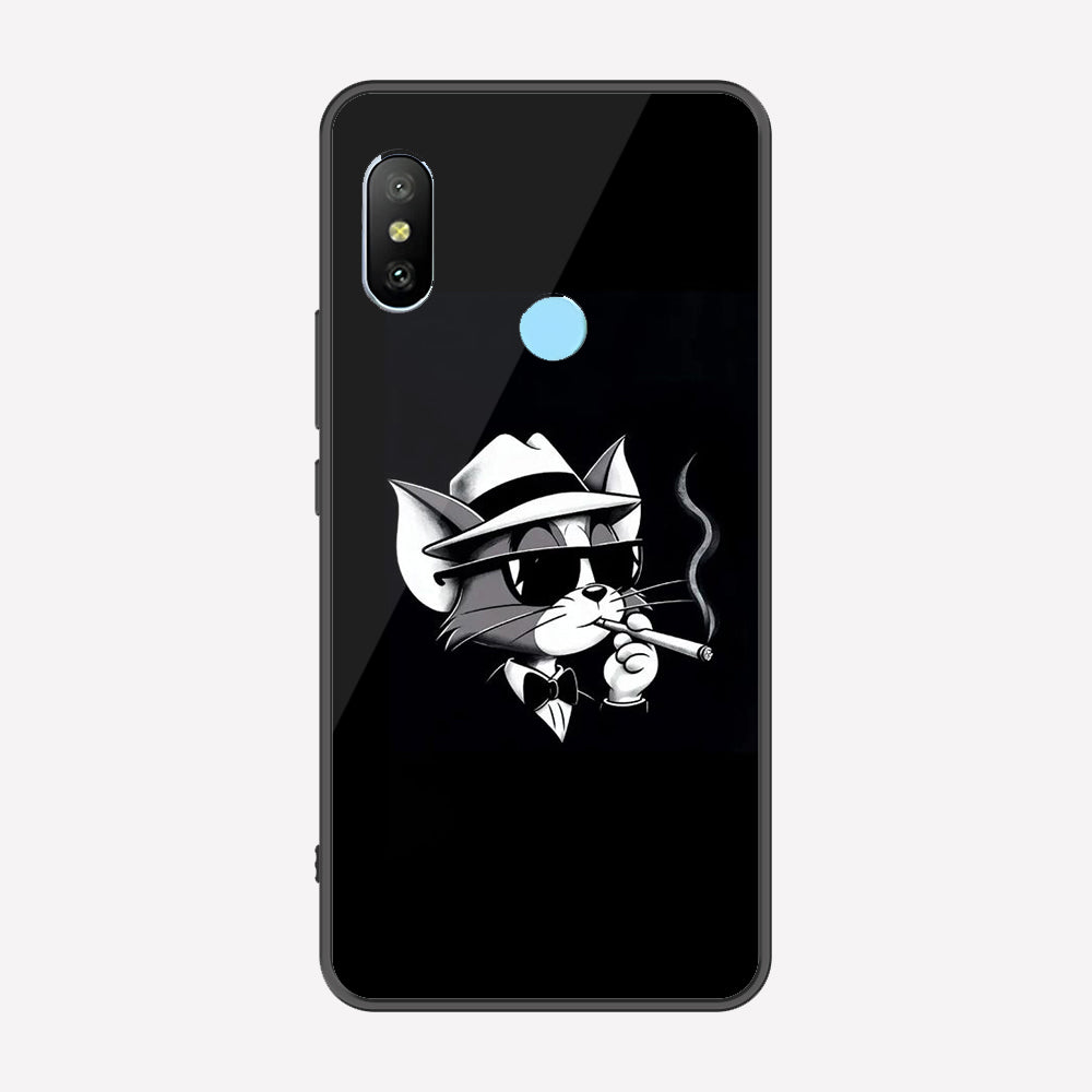 Xiaomi Mi A2 Lite / Redmi 6 Pro Cover - Charsi Tom Series - Premium Printed Metal soft Bumper shock Proof Case