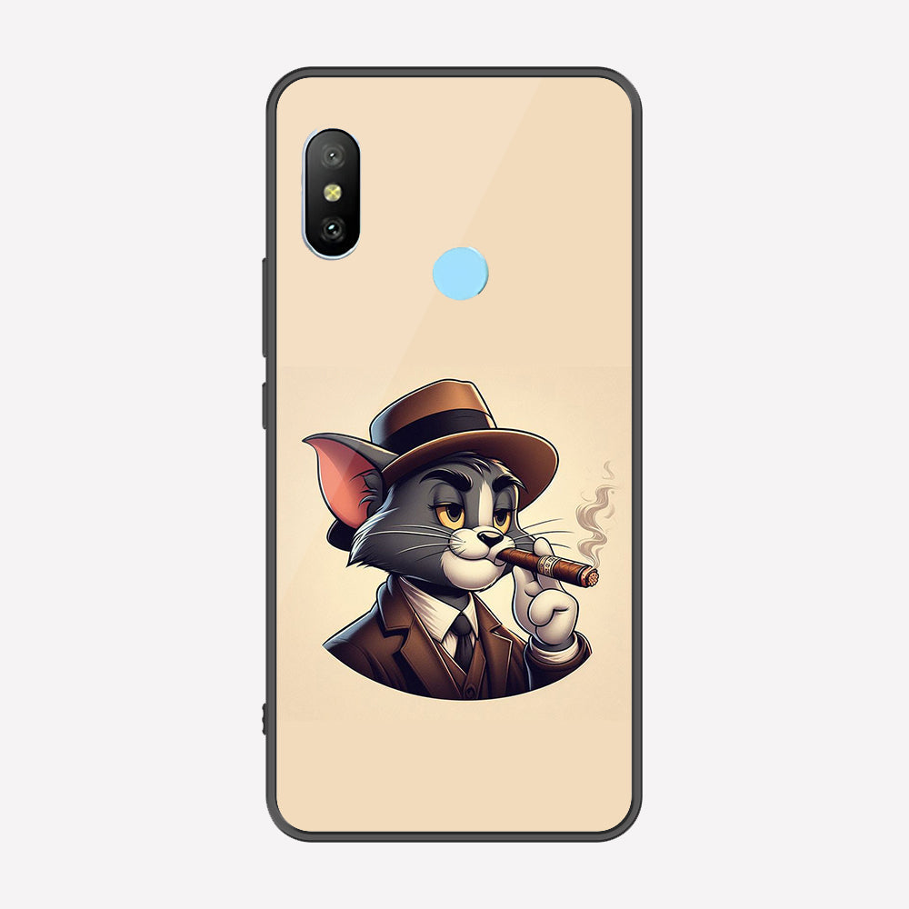 Xiaomi Mi A2 Lite / Redmi 6 Pro Cover - Charsi Tom Series - Premium Printed Metal soft Bumper shock Proof Case