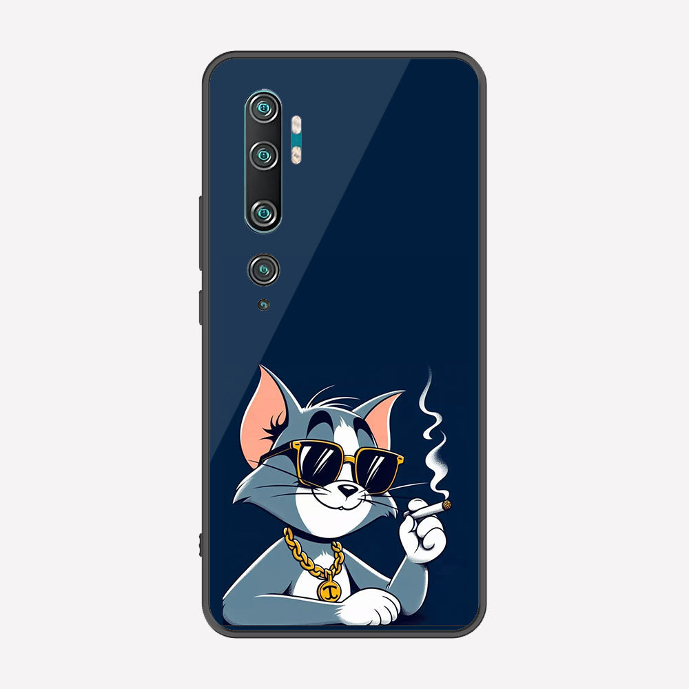 Xiaomi Mi Note 10 Cover - Charsi Tom Series - Premium Printed Metal soft Bumper shock Proof Case
