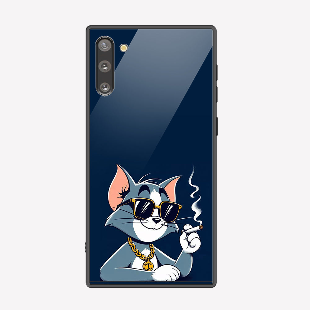 Samsung Galaxy Note 10 Cover - Charsi Tom Series - Premium Printed Metal soft Bumper shock Proof Case