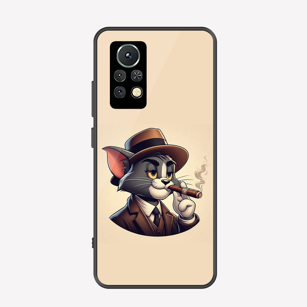 Infinix Note 11s Cover - Charsi Tom Series - Premium Printed Metal soft Bumper shock Proof Case
