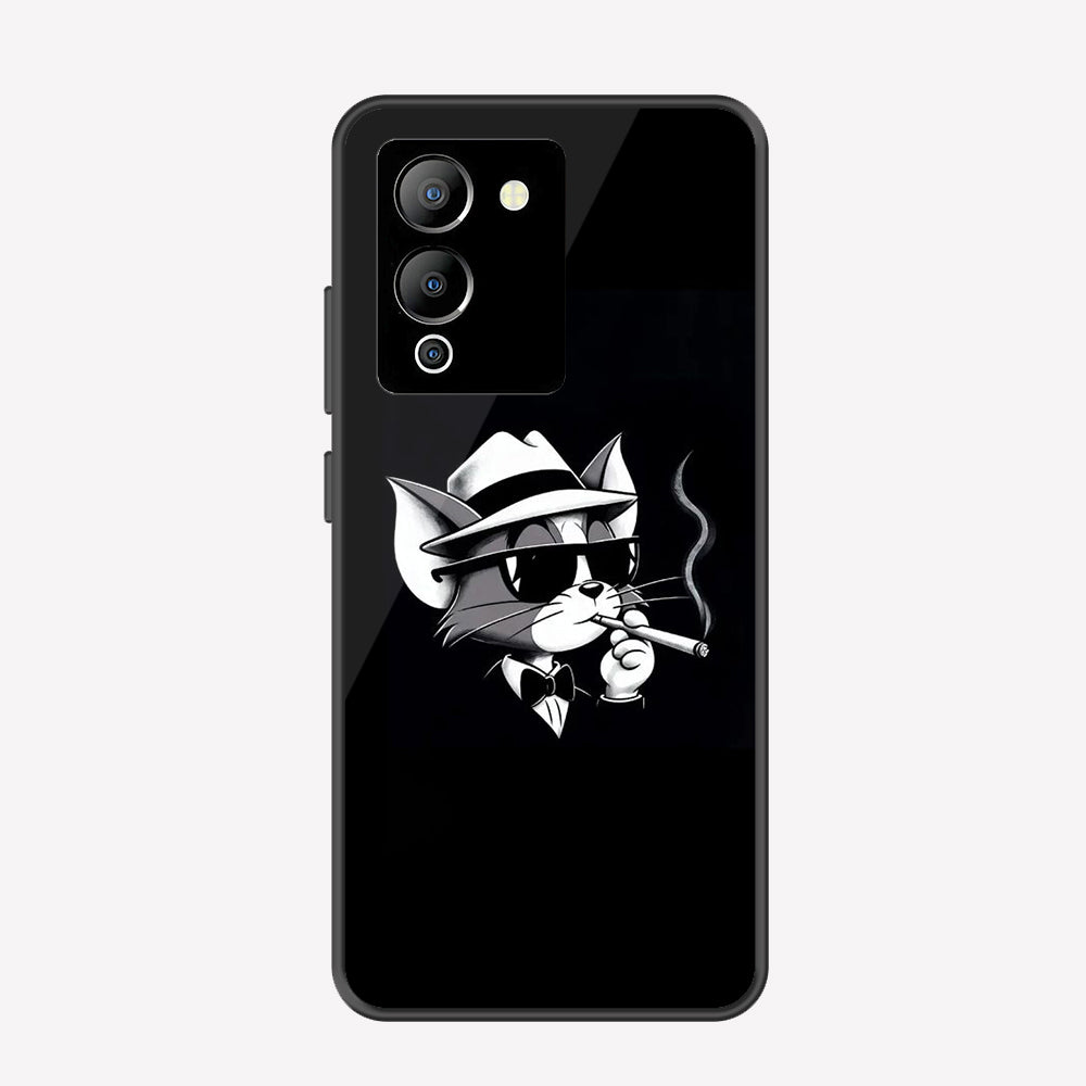 Infinix Note 12 G96 Cover - Charsi Tom Series - Premium Printed Metal soft Bumper shock Proof Case
