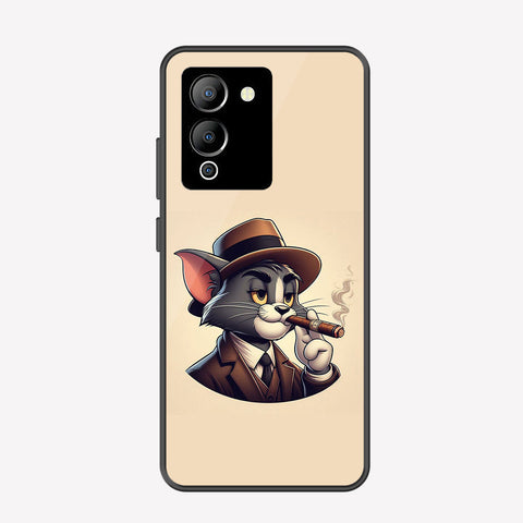 Infinix Note 12 G96 Cover - Charsi Tom Series - Premium Printed Metal soft Bumper shock Proof Case
