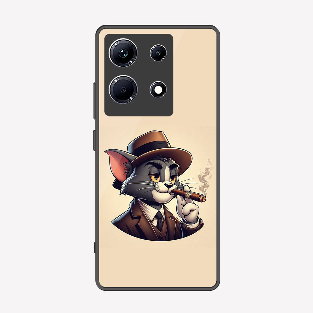 Infinix Note 30 Cover - Charsi Tom Series - Premium Printed Metal soft Bumper shock Proof Case