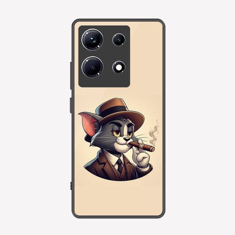 Infinix Note 30 Cover - Charsi Tom Series - Premium Printed Metal soft Bumper shock Proof Case