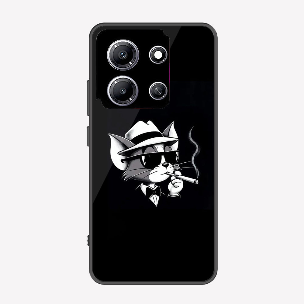 Infinix Note 30i Cover - Charsi Tom Series - Premium Printed Metal soft Bumper shock Proof Case