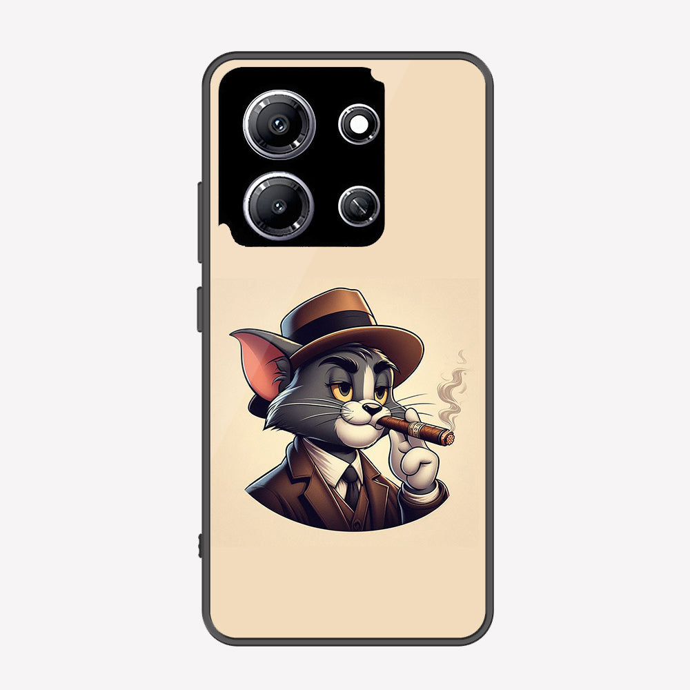Infinix Note 30i Cover - Charsi Tom Series - Premium Printed Metal soft Bumper shock Proof Case