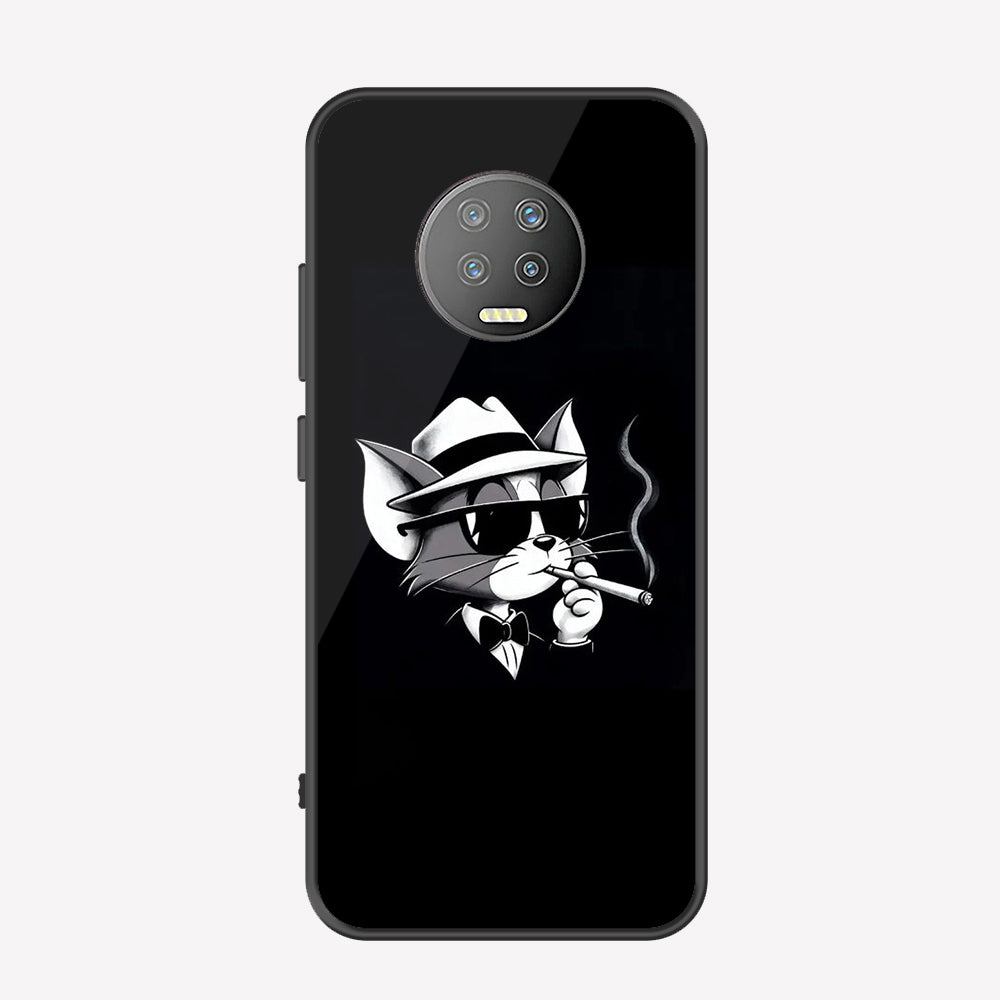 Infinix Note 7 Cover - Charsi Tom Series - Premium Printed Metal soft Bumper shock Proof Case