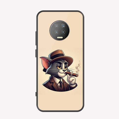 Infinix Note 7 Cover - Charsi Tom Series - Premium Printed Metal soft Bumper shock Proof Case