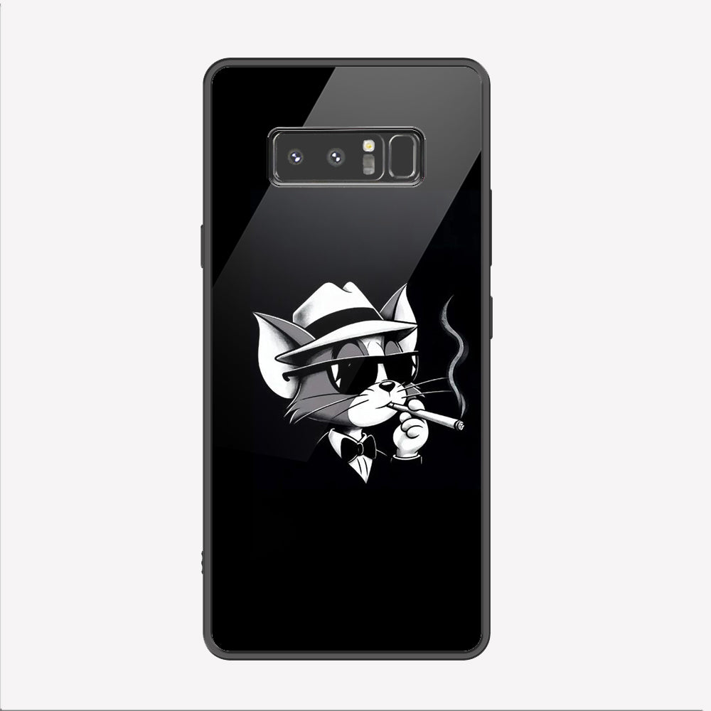 Samsung Galaxy Note 8 Cover - Charsi Tom Series - Premium Printed Metal soft Bumper shock Proof Case