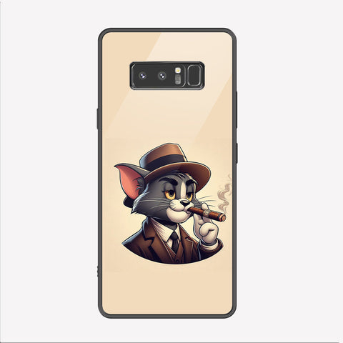 Samsung Galaxy Note 8 Cover - Charsi Tom Series - Premium Printed Metal soft Bumper shock Proof Case
