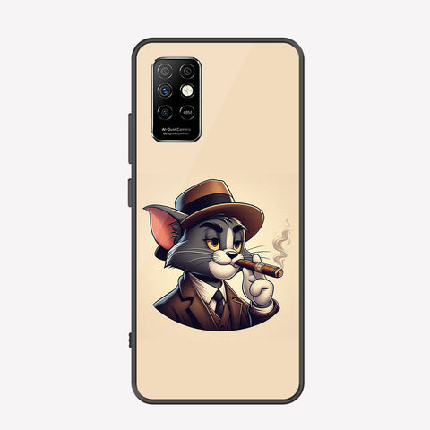 Infinix Note 8i Cover - Charsi Tom Series - Premium Printed Metal soft Bumper shock Proof Case