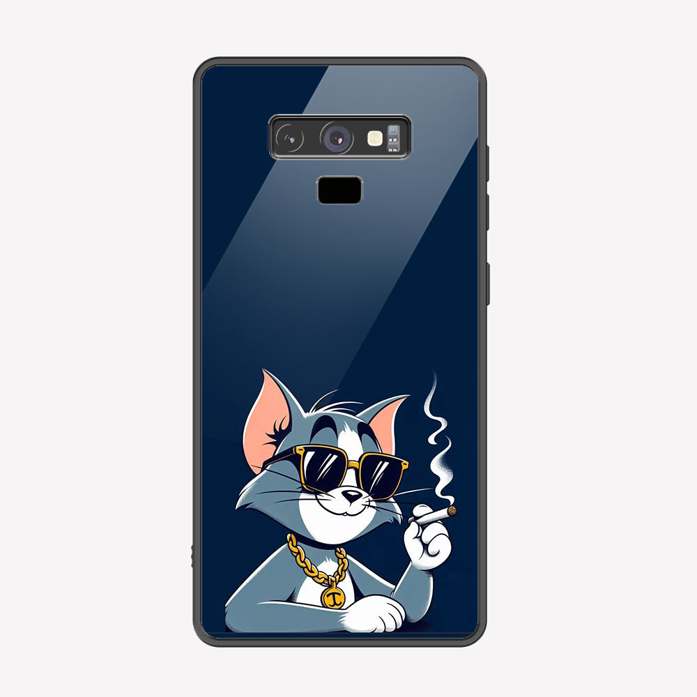 Samsung Galaxy Note 9 Cover - Charsi Tom Series - Premium Printed Metal soft Bumper shock Proof Case