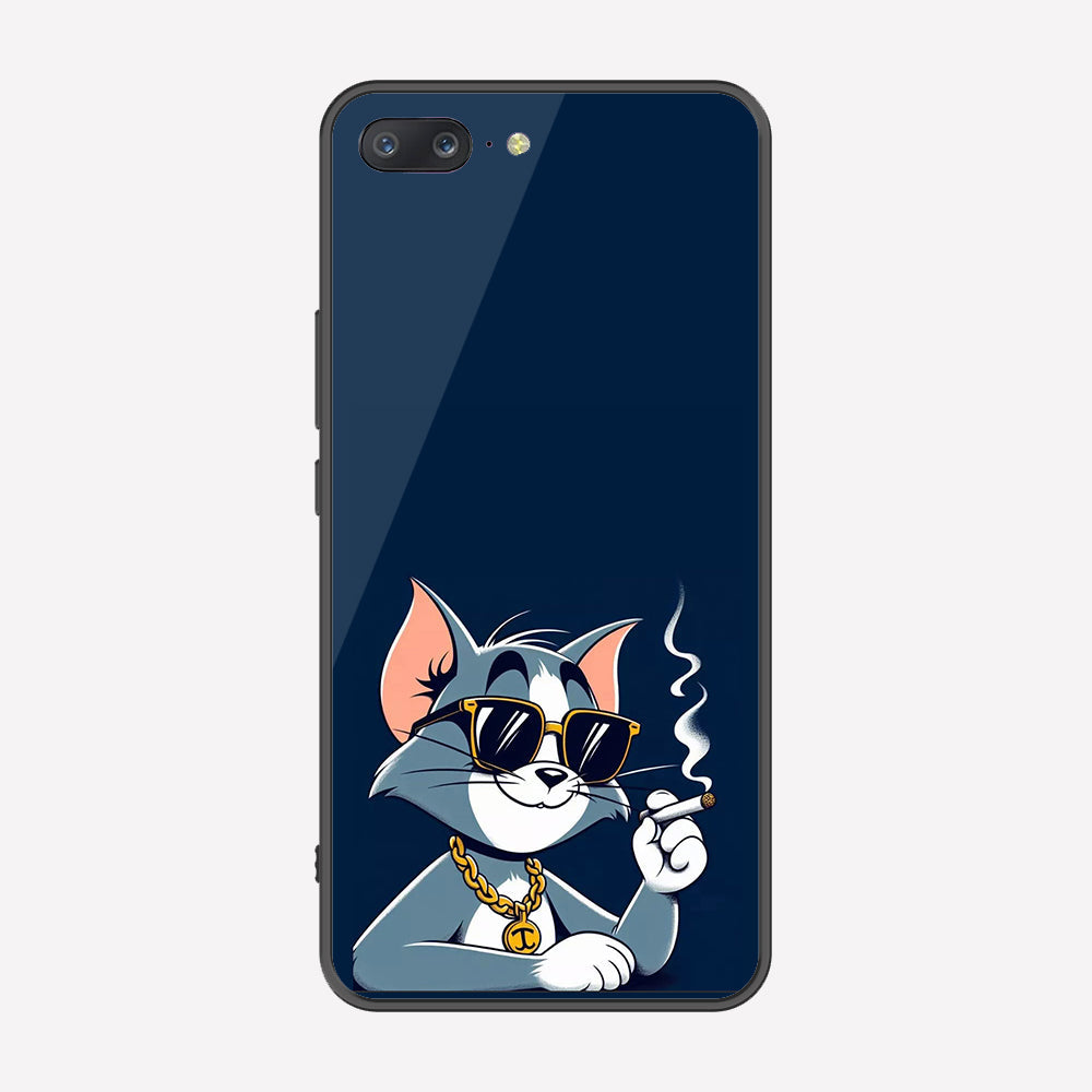 OnePlus 5T Cover - Charsi Tom Series - Premium Printed Metal soft Bumper shock Proof Case