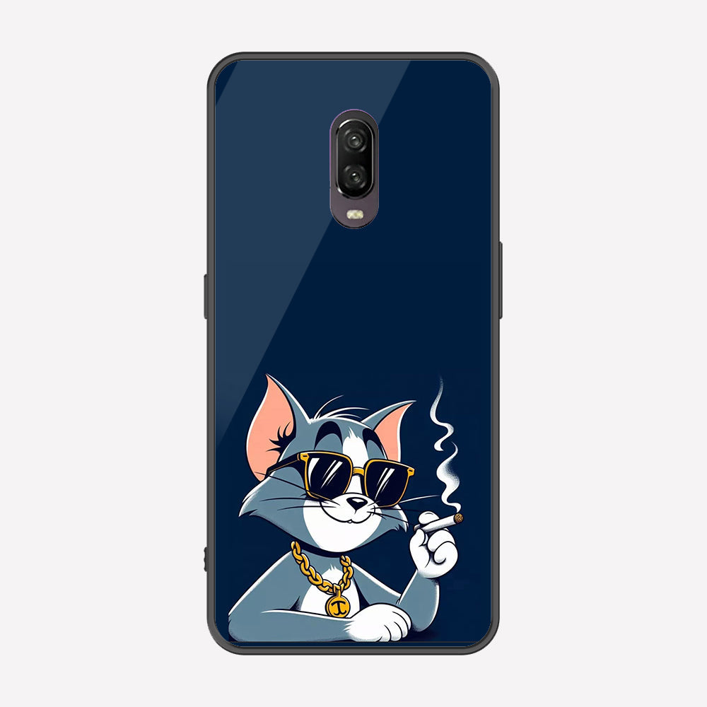 OnePlus 6T Cover - Charsi Tom Series - Premium Printed Metal soft Bumper shock Proof Case
