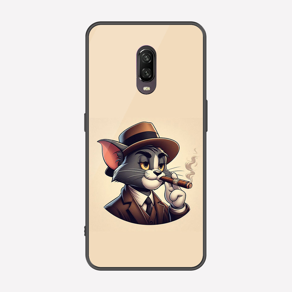OnePlus 6T Cover - Charsi Tom Series - Premium Printed Metal soft Bumper shock Proof Case