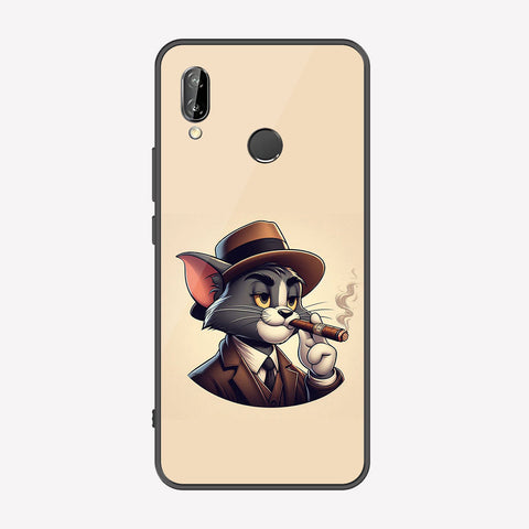 Huawei P20 Lite Cover - Charsi Tom Series - Premium Printed Metal soft Bumper shock Proof Case
