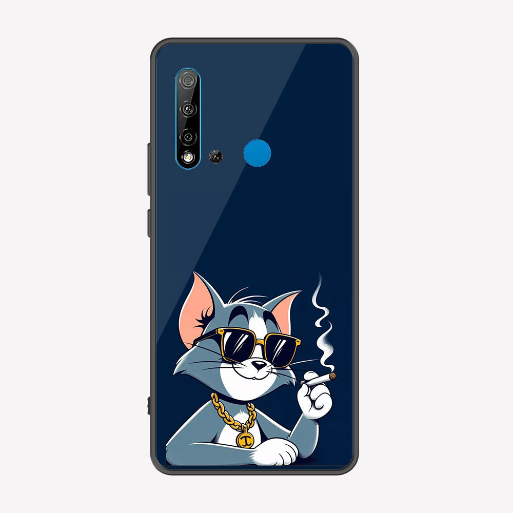 Huawei P20 Lite 2019 Cover - Charsi Tom Series - Premium Printed Metal soft Bumper shock Proof Case