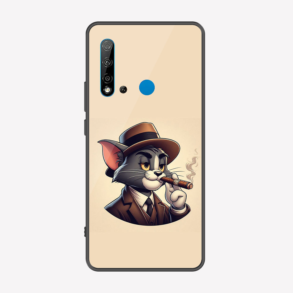Huawei P20 Lite 2019 Cover - Charsi Tom Series - Premium Printed Metal soft Bumper shock Proof Case