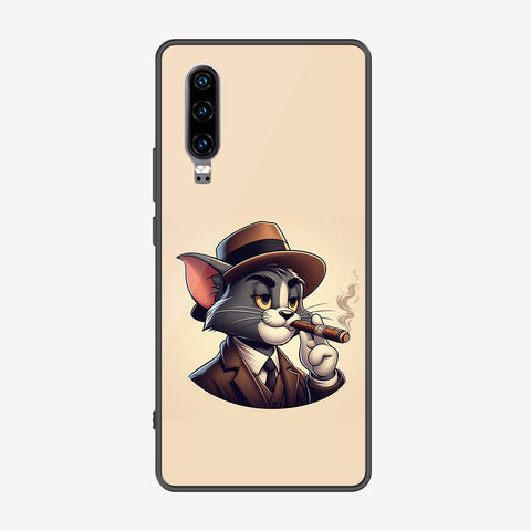 Huawei P30 Cover - Charsi Tom Series - Premium Printed Metal soft Bumper shock Proof Case