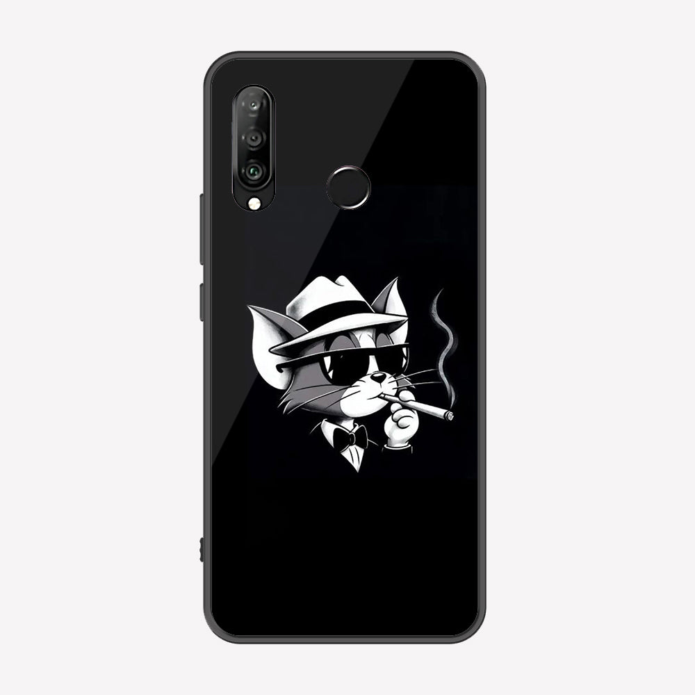 Huawei P30 lite Cover - Charsi Tom Series - Premium Printed Metal soft Bumper shock Proof Case