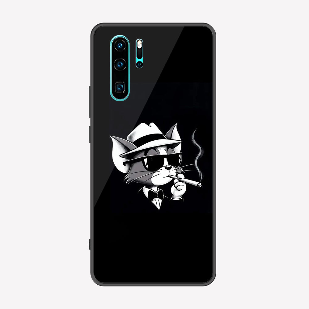 Huawei P30 Pro Cover - Charsi Tom Series - Premium Printed Metal soft Bumper shock Proof Case