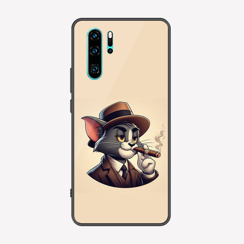 Huawei P30 Pro Cover - Charsi Tom Series - Premium Printed Metal soft Bumper shock Proof Case
