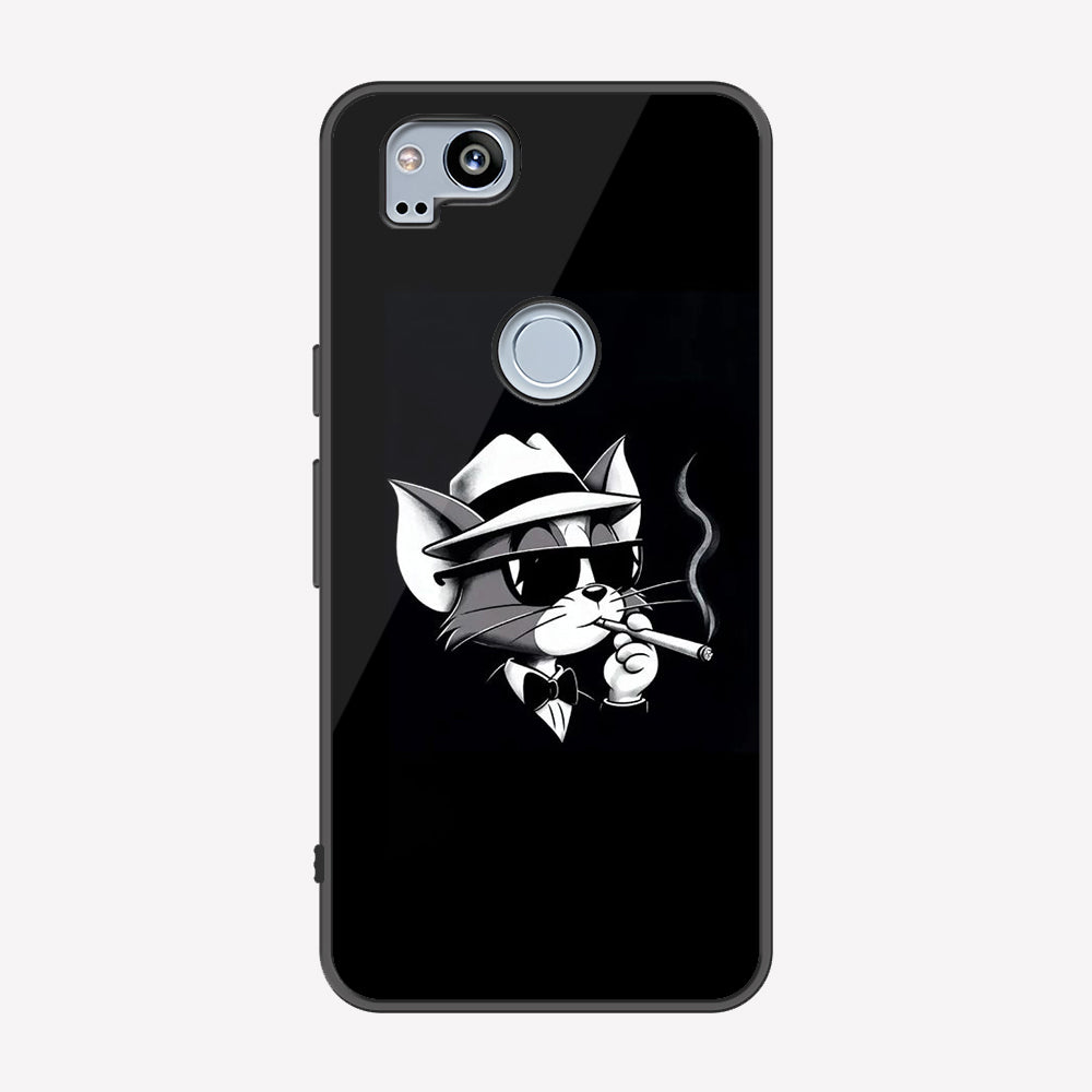 Google Pixel 2 Cover - Charsi Tom Series - Premium Printed Metal soft Bumper shock Proof Case