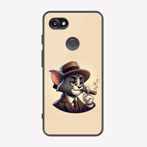 Google Pixel 3 Cover - Charsi Tom Series - Premium Printed Metal soft Bumper shock Proof Case