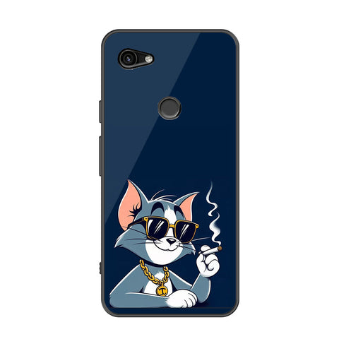 Google Pixel 3a Cover - Charsi Tom Series - Premium Printed Metal soft Bumper shock Proof Case