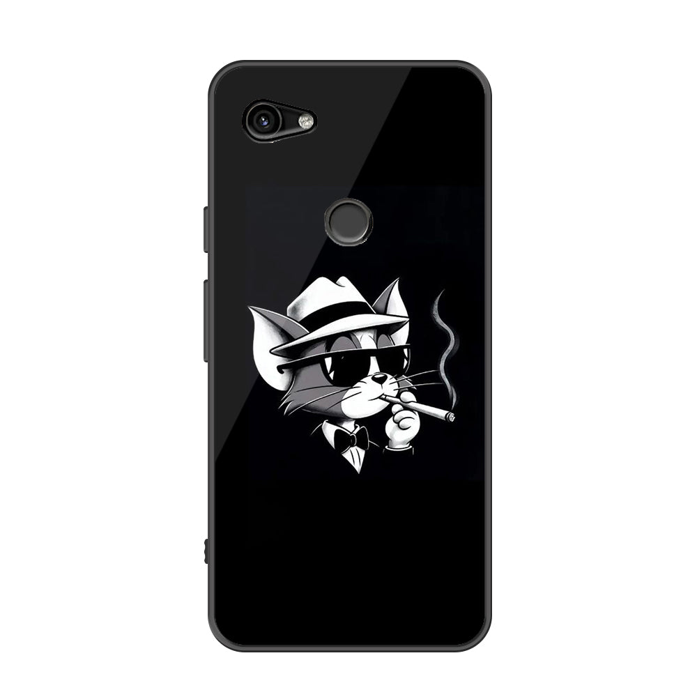 Google Pixel 3a Cover - Charsi Tom Series - Premium Printed Metal soft Bumper shock Proof Case