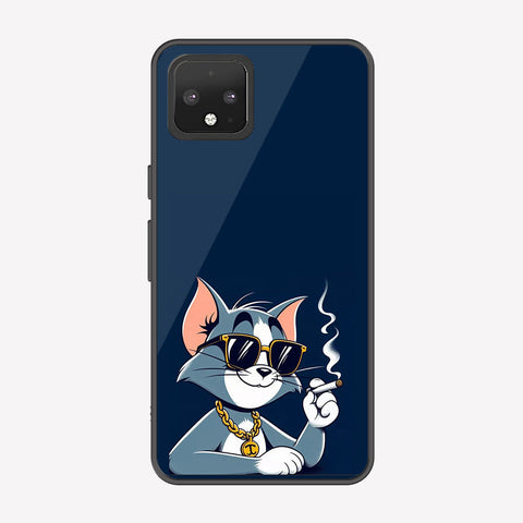 Google Pixel 4 Cover - Charsi Tom Series - Premium Printed Metal soft Bumper shock Proof Case