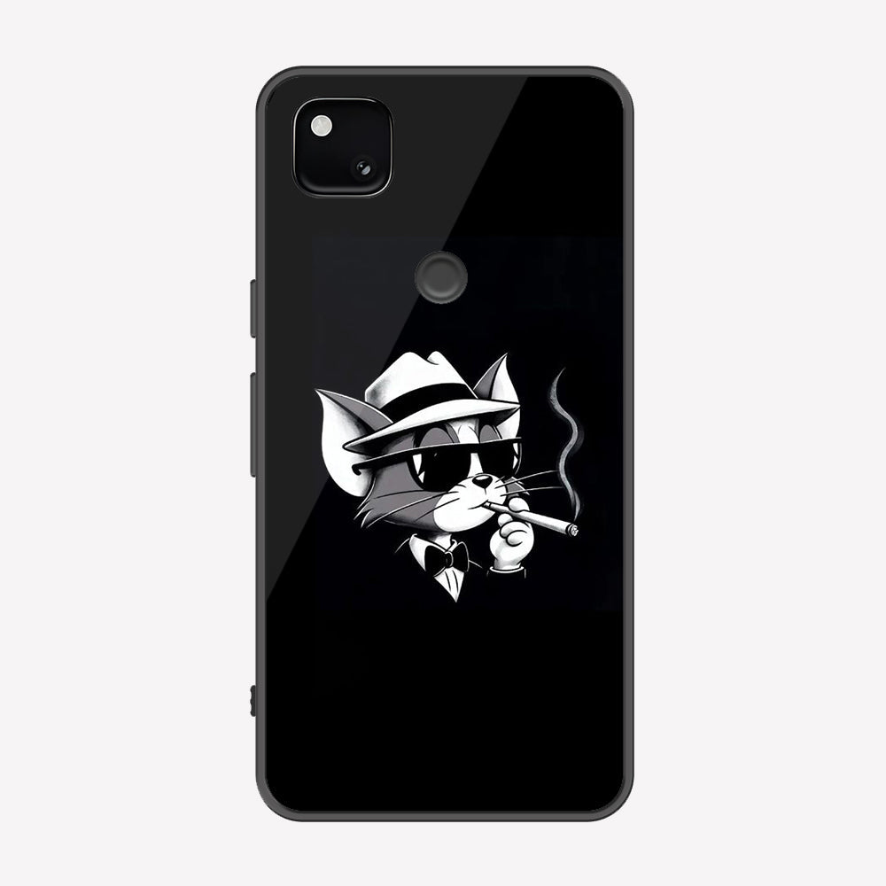 Google Pixel 4a 4G Cover - Charsi Tom Series - Premium Printed Metal soft Bumper shock Proof Case