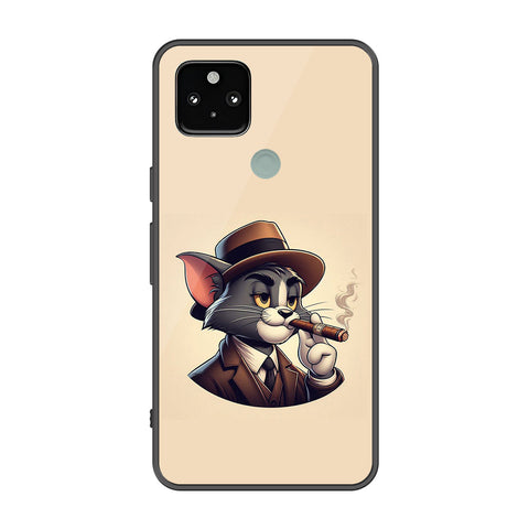 Google Pixel 5 Cover - Charsi Tom Series - Premium Printed Metal soft Bumper shock Proof Case