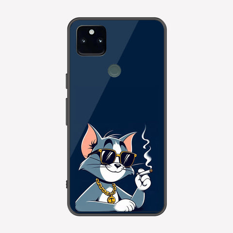 Google Pixel 5a 5G Cover - Charsi Tom Series - Premium Printed Metal soft Bumper shock Proof Case