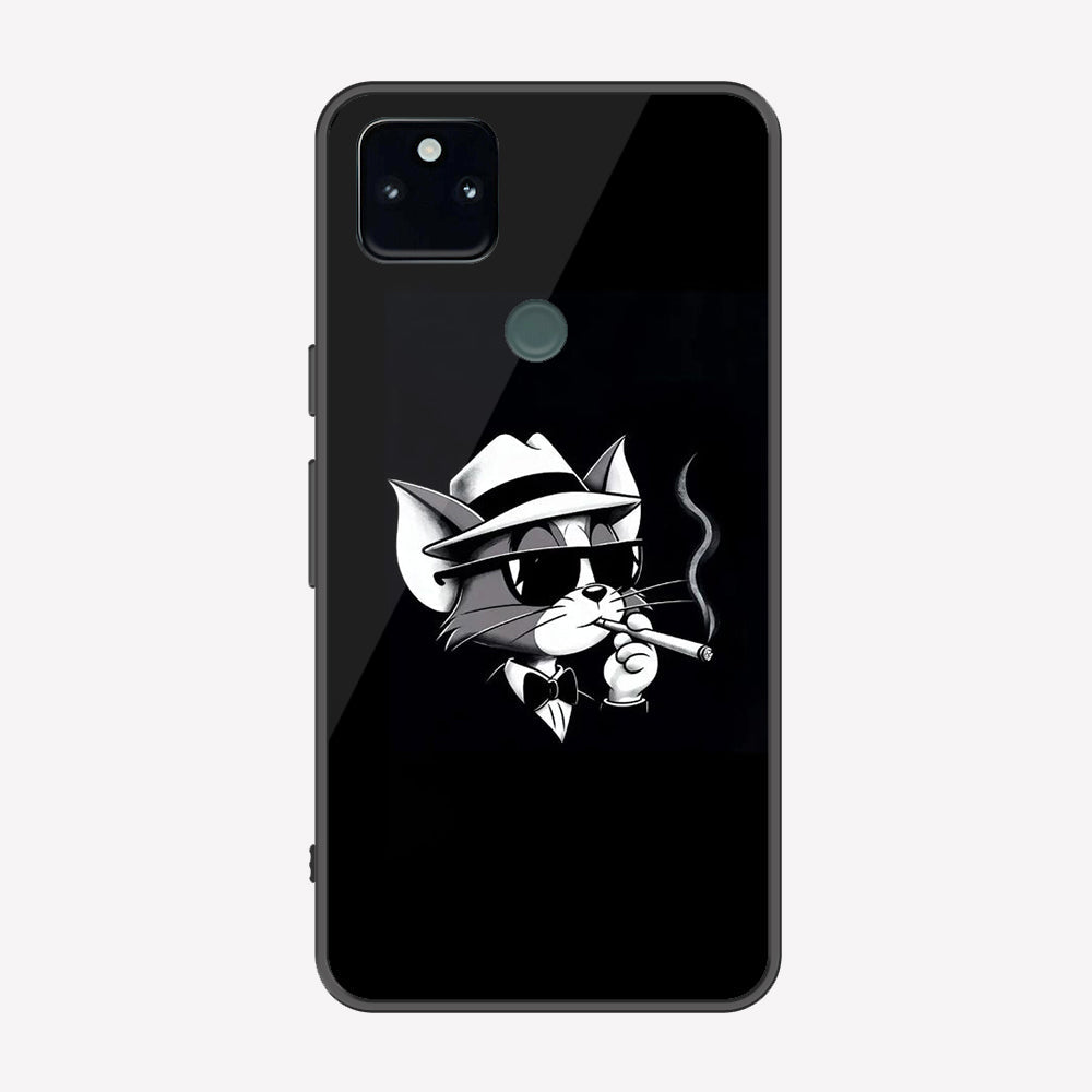 Google Pixel 5a 5G Cover - Charsi Tom Series - Premium Printed Metal soft Bumper shock Proof Case