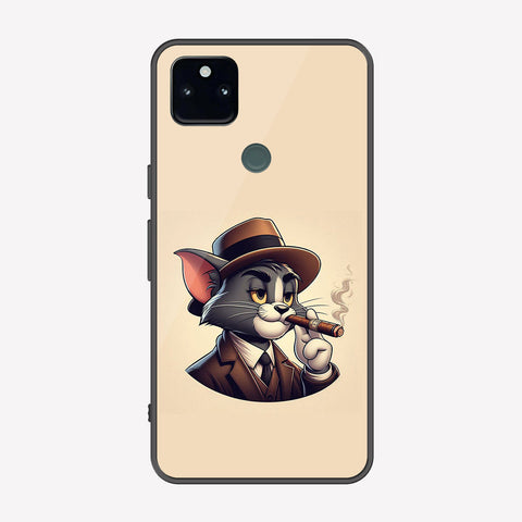 Google Pixel 5a 5G Cover - Charsi Tom Series - Premium Printed Metal soft Bumper shock Proof Case