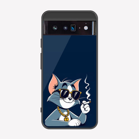 Google Pixel 6 Cover - Charsi Tom Series - Premium Printed Metal soft Bumper shock Proof Case