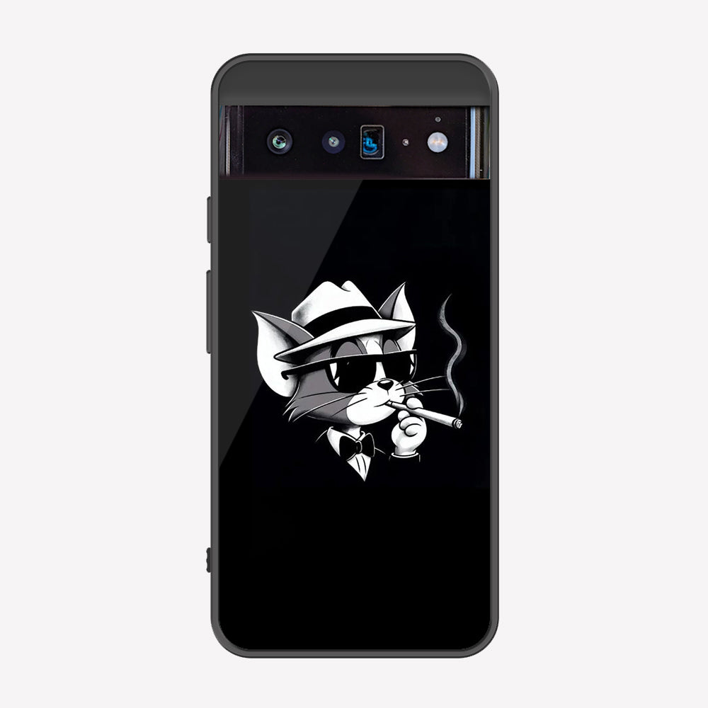 Google Pixel 6 Cover - Charsi Tom Series - Premium Printed Metal soft Bumper shock Proof Case