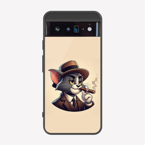 Google Pixel 6 Cover - Charsi Tom Series - Premium Printed Metal soft Bumper shock Proof Case