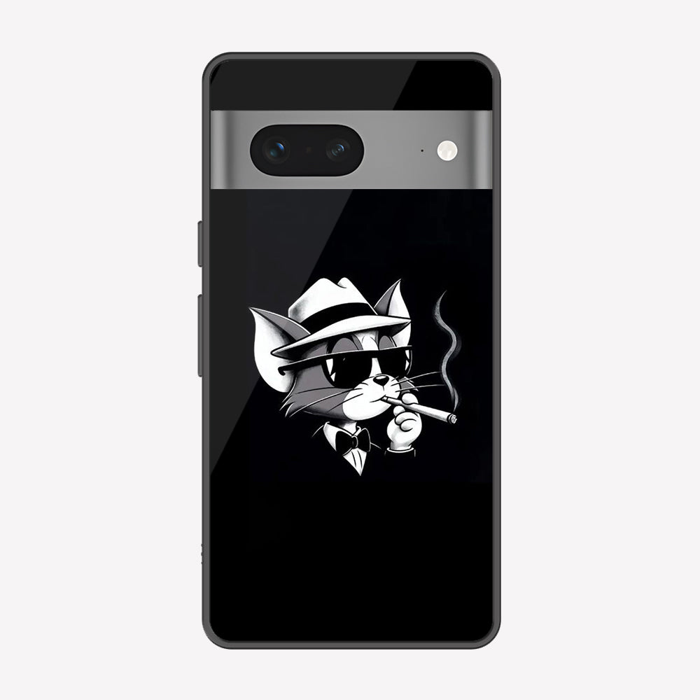 Google Pixel 7 Cover - Charsi Tom Series - Premium Printed Metal soft Bumper shock Proof Case