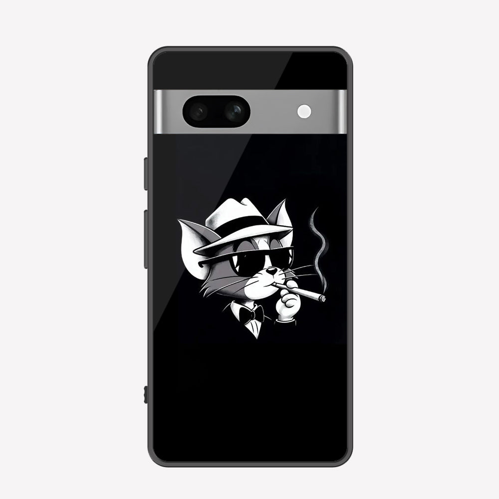 Google Pixel 7a Cover - Charsi Tom Series - Premium Printed Metal soft Bumper shock Proof Case