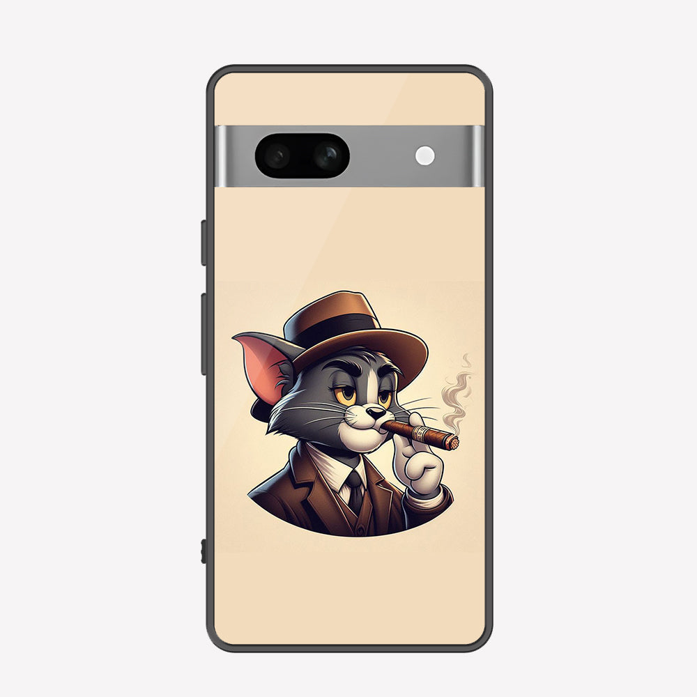 Google Pixel 7a Cover - Charsi Tom Series - Premium Printed Metal soft Bumper shock Proof Case