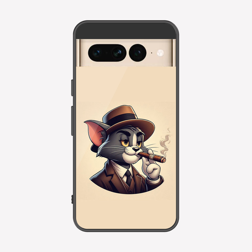 Google Pixel 7 Pro Cover - Charsi Tom Series - Premium Printed Metal soft Bumper shock Proof Case