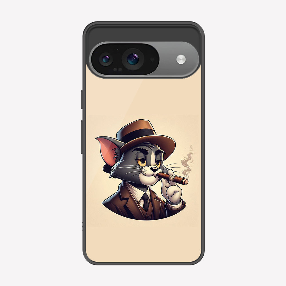 Google Pixel 9 Cover - Charsi Tom Series - Premium Printed Metal soft Bumper shock Proof Case