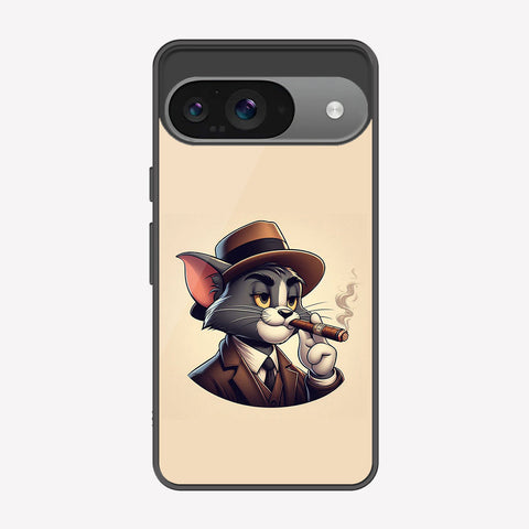 Google Pixel 9 Cover - Charsi Tom Series - Premium Printed Metal soft Bumper shock Proof Case